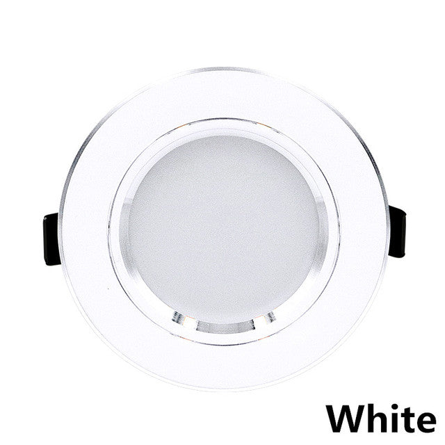 LED Downlight 220V Round LED Spot Light 5W 7W 9W 12W 15W 18W Recessed 10pcs/lot LED Ceiling Downlight Light Cold Warm White Lamp