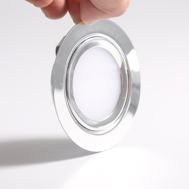 Waterproof Spotlight Slim Recessed Led Downlight 12V 24V 3W IP65 14mm Cabinet Closet Bathroom Veranda Sauna Light Ceiling