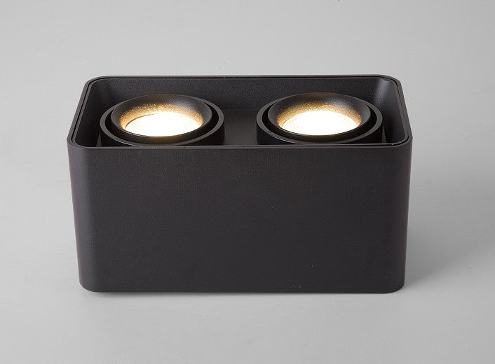 Square COB LED dimmable Downlights 10W 15W 20W 30W Surface Mounted LED Ceiling Lamps Spot Light LED Downlights AC85V-265V