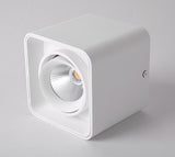Square COB LED dimmable Downlights 10W 15W 20W 30W Surface Mounted LED Ceiling Lamps Spot Light LED Downlights AC85V-265V