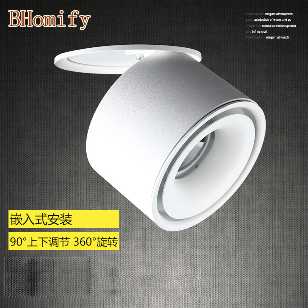 Mini Embedded LED Downlight Recessed Ceiling lamp 5W 7W 10W 360 degree rotation LED Ceiling Lamp Spot Light Downlight AC85-265V