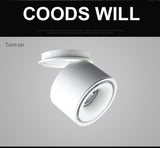 Mini Embedded LED Downlight Recessed Ceiling lamp 5W 7W 10W 360 degree rotation LED Ceiling Lamp Spot Light Downlight AC85-265V