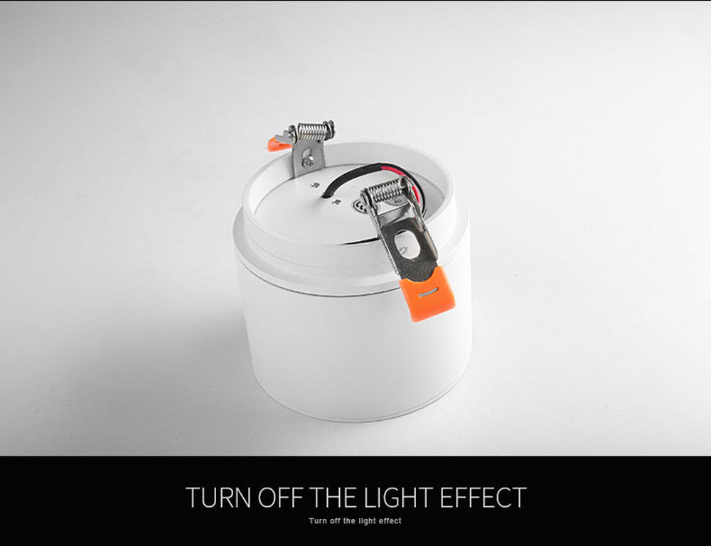 Mini Embedded LED Downlight Recessed Ceiling lamp 5W 7W 10W 360 degree rotation LED Ceiling Lamp Spot Light Downlight AC85-265V