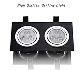 Dimmable Square LED Downlight 12W 20W 28W Recessed High power LED Ceiling Lamp Spot light AC85-265V Indoor Lighting