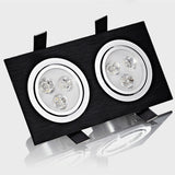 Dimmable Square LED Downlight 12W 20W 28W Recessed High power LED Ceiling Lamp Spot light AC85-265V Indoor Lighting