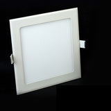 Thickness 3W/6W/9W/12W/15W/18W/24W dimmable LED downlight Square LED panel Ceiling Recessed Light bulb lamp AC85-265V smd2835