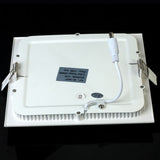 Thickness 3W/6W/9W/12W/15W/18W/24W dimmable LED downlight Square LED panel Ceiling Recessed Light bulb lamp AC85-265V smd2835