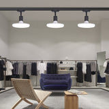 LED Track Head Lighting Modern Wall Rail Ceiling Spotlight Integrated Track Light For Accent Task Wall Art 36W Exhibition