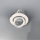 Hight Power 10W 12W COB LED Downlights Adjustable Recessed Ceiling Lamps for Clothes Shoes Stores Dimmable Light Ceiling Spotlight