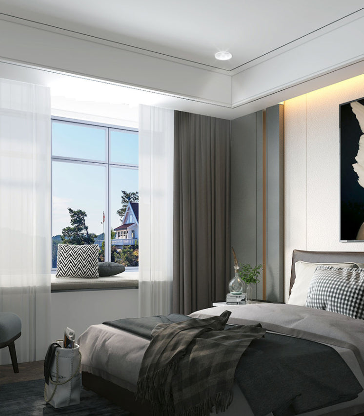 Recessed Led Downlight 12W Ceiling Grid Light Home Living Room Single/Double/Three/Four Square Spotlight Dimmable Led Lighting