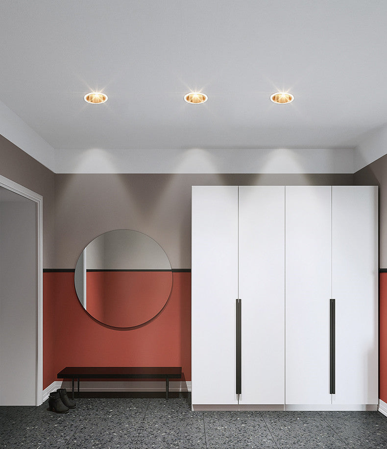 Recessed Led Downlight 12W Ceiling Grid Light Home Living Room Single/Double/Three/Four Square Spotlight Dimmable Led Lighting