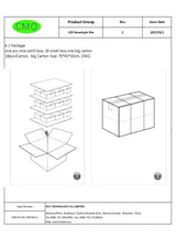 High Quality 6-8 inch  LED Downlight AC100-240V 24W/38W LED indoor Ceiling Down Light Recessed LED Spot Light For Living room