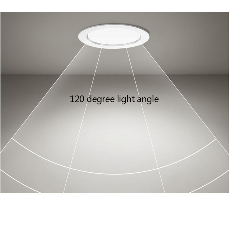 Recessed LED Spot Lighting 220V Ceiling Lamp Bedroom Kitchen Indoor Downlight 3W 5W 7W 9W 12W 15W Thick Aluminum Panel Light