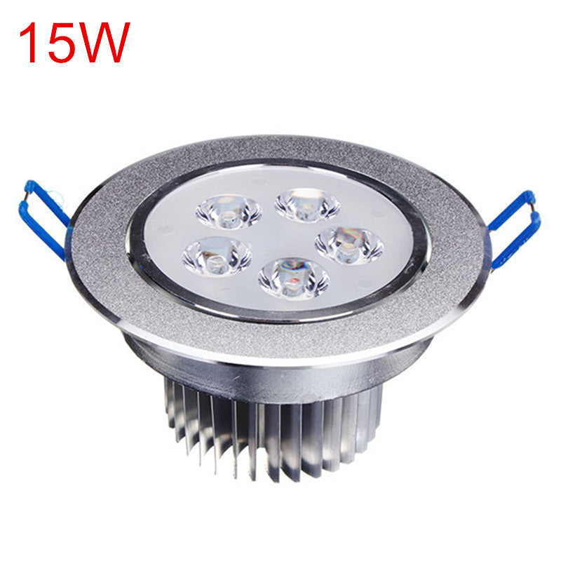Best price 9W 15W 21W high power 4pcs/lot Recessed Led Downlight AC85-260V with LED Driver Warm White/Cold White Panel Light