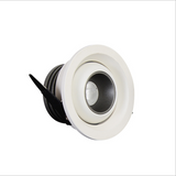 Dimmable 3W 5W LED COB Sopt Light 24° Mini Downlight 85-265V Ceiling Lamp For Home Shopping Mall Hotel Office Lighting
