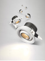 Dimmable 3W 5W LED COB Sopt Light 24° Mini Downlight 85-265V Ceiling Lamp For Home Shopping Mall Hotel Office Lighting