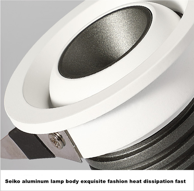 Dimmable 3W 5W LED COB Sopt Light 24° Mini Downlight 85-265V Ceiling Lamp For Home Shopping Mall Hotel Office Lighting