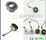  CE ROSH black color 3*1W round mini cob led spotlight Downlight Cold White Warm White Spotlight