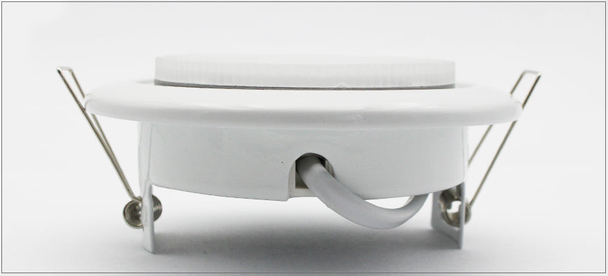 LEDIARY Bright Separable Led Downlights Round Recessed 8W 110-240V 90mm Cut Hole Aluminum GX53 Light Source 3000K/4000K/6000K