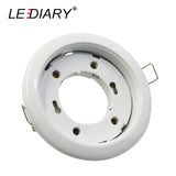 LEDIARY Bright Separable Led Downlights Round Recessed 8W 110-240V 90mm Cut Hole Aluminum GX53 Light Source 3000K/4000K/6000K