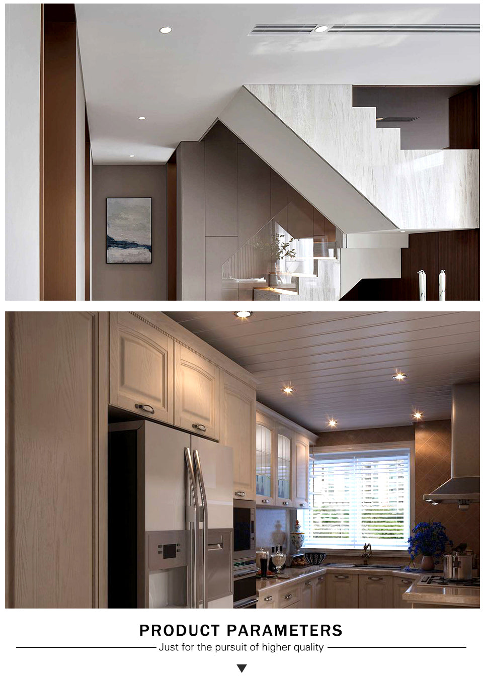 LED Downlight Ceiling Light Indoor Light Large Size 6PCS Ultra-bright Round White 5W 7W 12W 18W 220V-240V Cold White Warm White