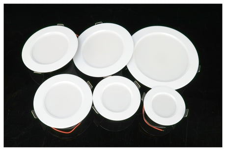 Led Downlight 220V Recessed 10pcs/lot 3W 5W 7W 9W 12W 15W Ceiling Light 3/4/5 inch Round Led Panel Down Light Spotlight Lighting