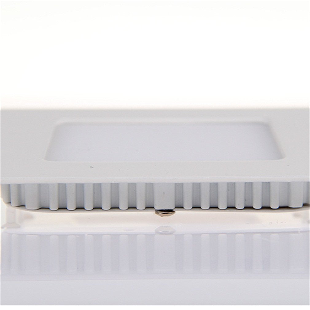 Newest 18W Day White LED Recessed Downlight Square Flat Thin Ceiling Panel Light Dimmable Downlight