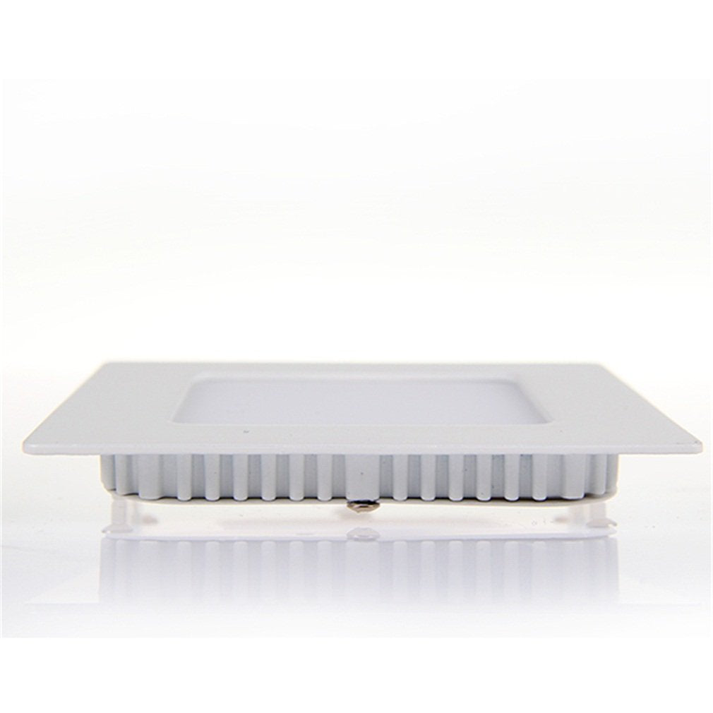 Newest 18W Day White LED Recessed Downlight Square Flat Thin Ceiling Panel Light Dimmable Downlight