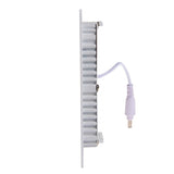 Newest 18W Day White LED Recessed Downlight Square Flat Thin Ceiling Panel Light Dimmable Downlight