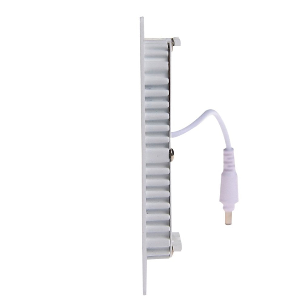 Newest 18W Day White LED Recessed Downlight Square Flat Thin Ceiling Panel Light Dimmable Downlight