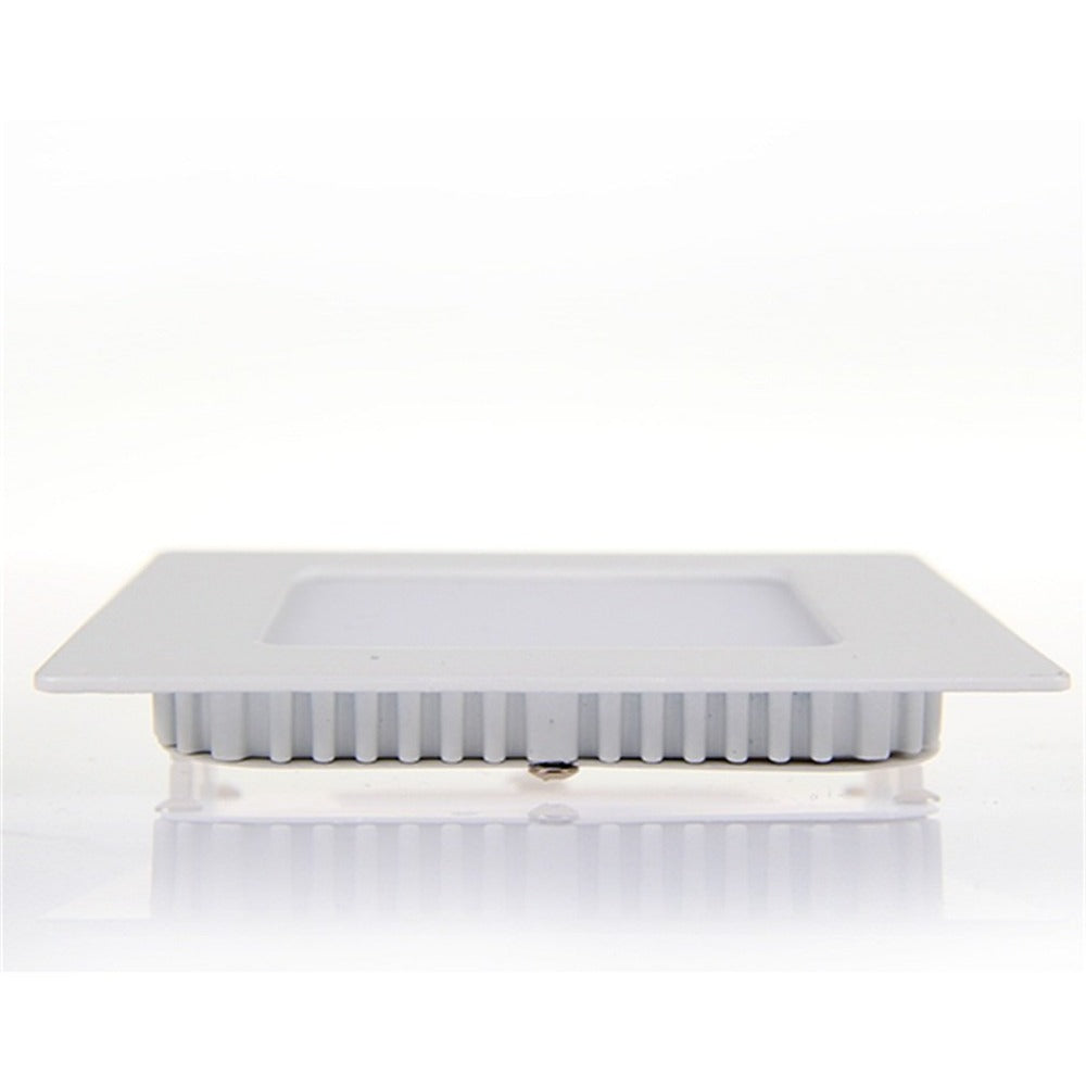 Newest 18W Day White LED Recessed Downlight Square Flat Thin Ceiling Panel Light Dimmable Downlight