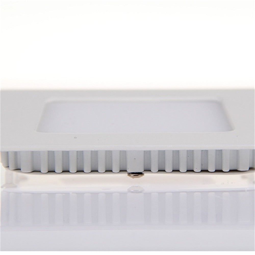 Newest 18W Day White LED Recessed Downlight Square Flat Thin Ceiling Panel Light Dimmable Downlight