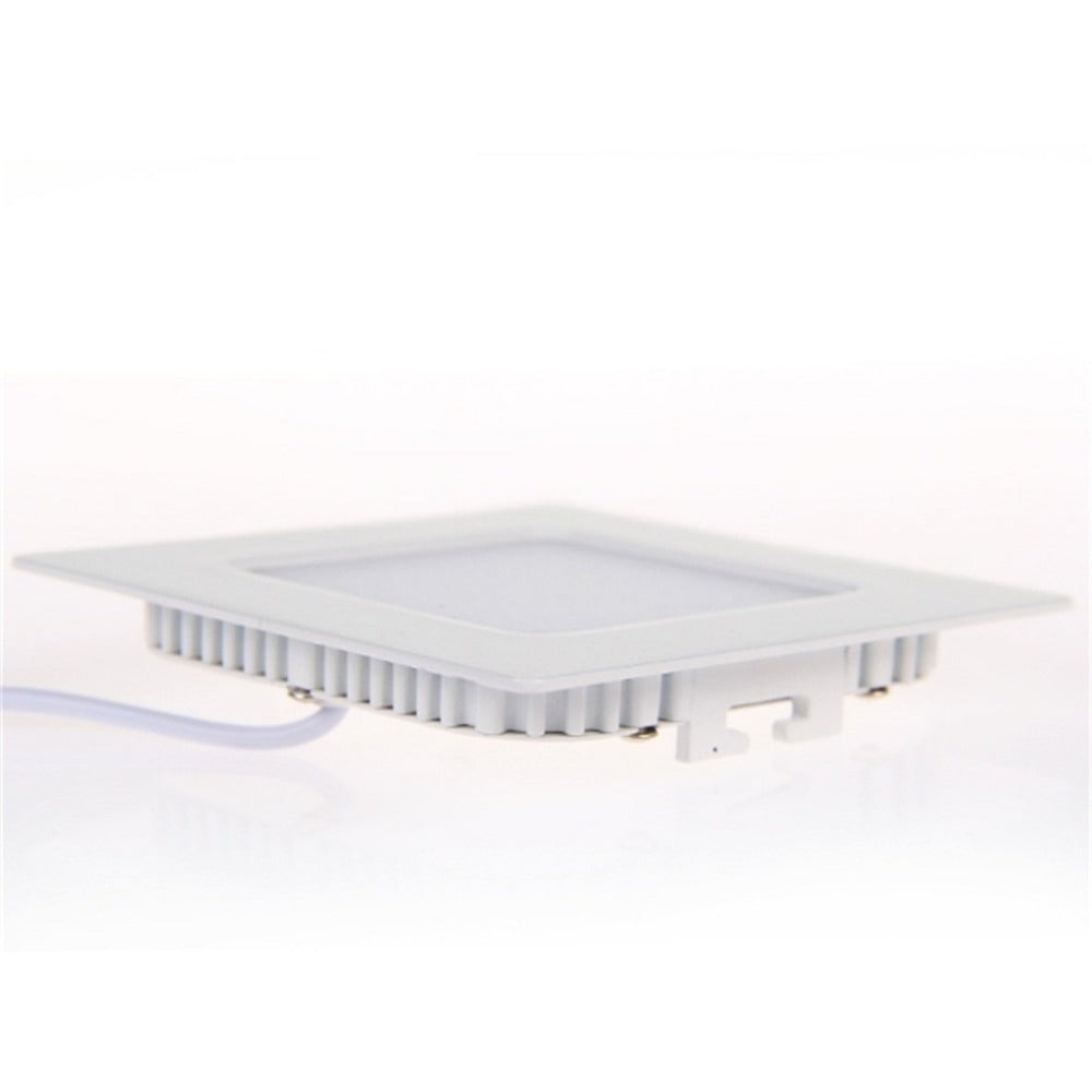 Newest 18W Day White LED Recessed Downlight Square Flat Thin Ceiling Panel Light Dimmable Downlight