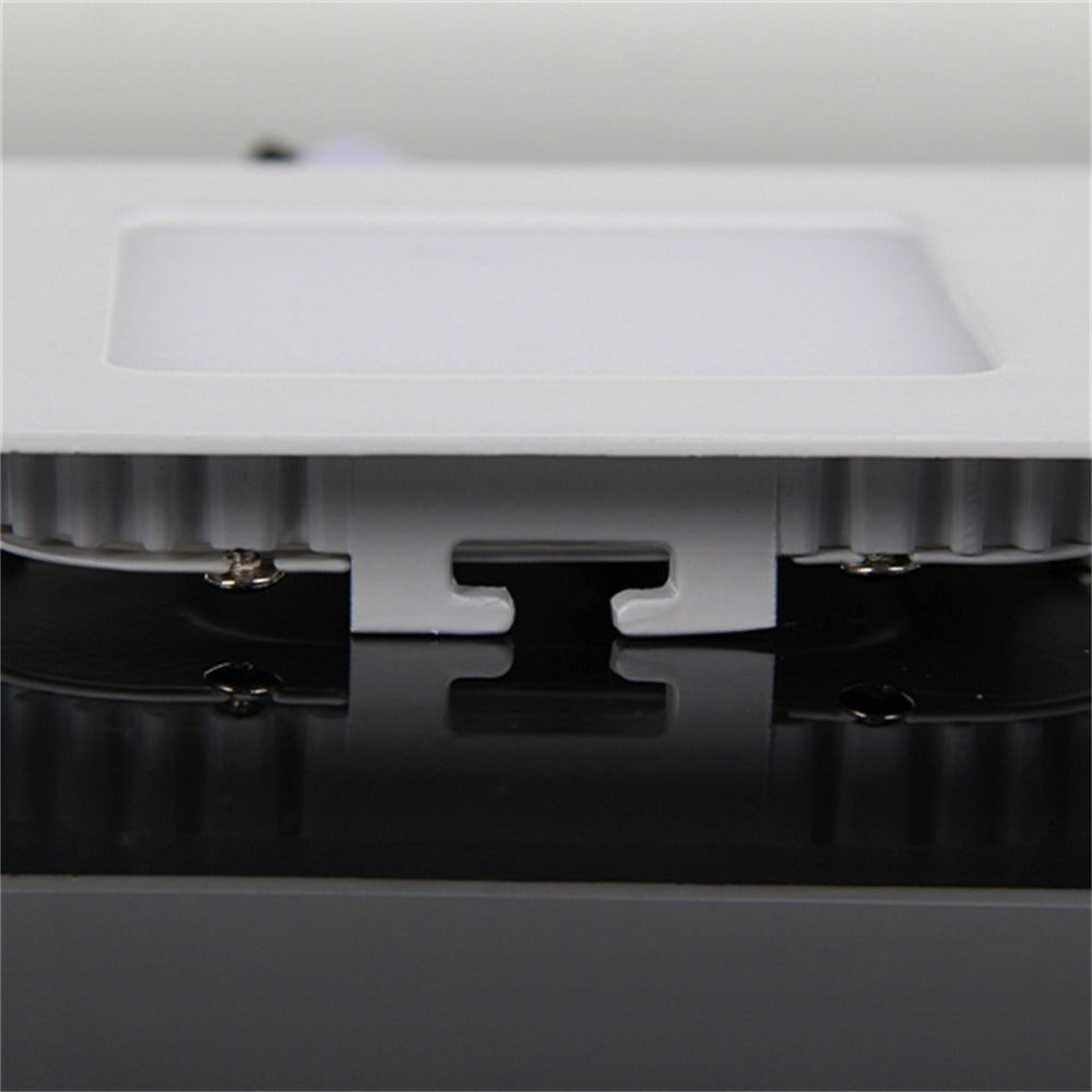 Newest 18W Day White LED Recessed Downlight Square Flat Thin Ceiling Panel Light Dimmable Downlight