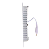 Newest 18W Day White LED Recessed Downlight Square Flat Thin Ceiling Panel Light Dimmable Downlight