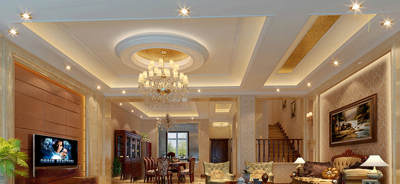 Led Crystal Ceiling Lamp Recessed Bedroom Luxury 3W Downlight Living Room Aisle Balcony Decoration Spot Lighting Luminaire