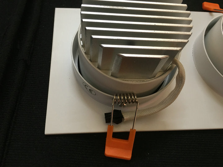 Spotlight 4pcs 2*7w 85-265v 110v 220v Recessed Cob Led Downlight Led Spot Light Led Ceiling Downlight Lamp