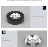 LED COB Mini Surface Mount Led Downlight 3W 5W 220V 10X lamp Ultra-thin Cob Spot Led Light lighting Ceiling Home Cabinet Wardrobe