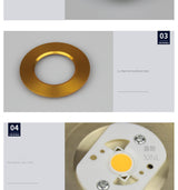 LED COB Mini Surface Mount Led Downlight 3W 5W 220V 10X lamp Ultra-thin Cob Spot Led Light lighting Ceiling Home Cabinet Wardrobe