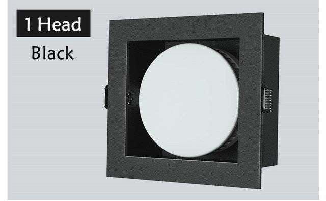 GX53 Bulb Recessed Spot Lamp Led Downlight Bulb Replaceable Ceiling Lamp Lighting Angle 45 degree Rotate For Living Room Bedroom