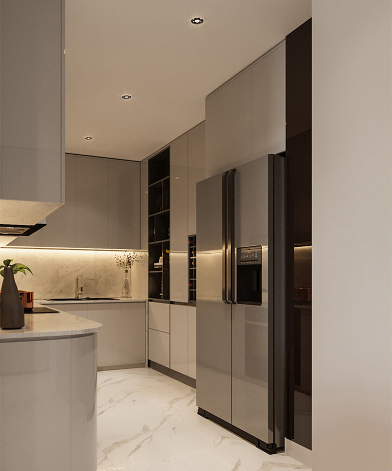 QIUBOSS Modern LED Grille Light AC220V Recessed Led Downlight Dimmable Household Spotlight 30W Embedded Lighting Lamp for Indoor