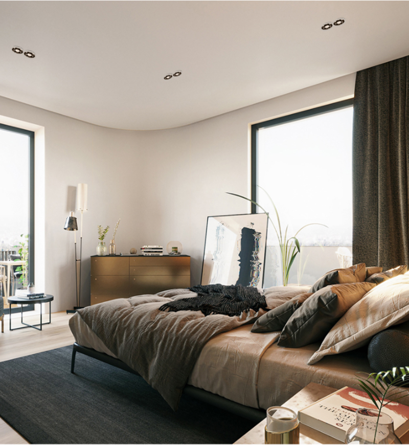 QIUBOSS Modern LED Grille Light AC220V Recessed Led Downlight Dimmable Household Spotlight 30W Embedded Lighting Lamp for Indoor