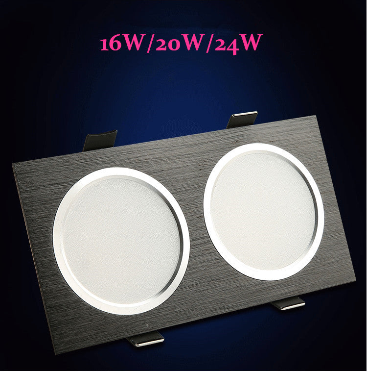 Dimmable high quality LED Ceiling light down light 16W 20W 24W recessed LED Spotlight decoration Ceiling lamp LED downlight Cold White