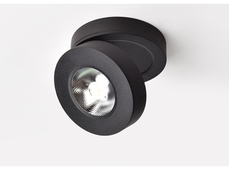 Super thin Foldable Surface Mounted LED Downlight 5W 7W 10W 12W LED Bulb 360 Degree Rotatable 3000K/4000K/6000K LED Spot Light