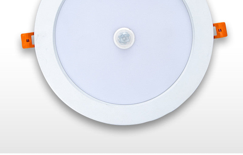 New 3W 5W 7W 9W 12W 30W Human Body Induction Downlight LED Downlight LED Waterproof IP42 For Garden Spotlight Balcony Park