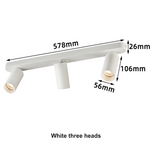 Dimmable Surface Mounted Ceiling Downlight 2x9W 2x12W AC85-265V GU10 Bulb Lamp COB Led Spot Light