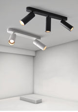 Dimmable Surface Mounted Ceiling Downlight 2x9W 2x12W AC85-265V GU10 Bulb Lamp COB Led Spot Light