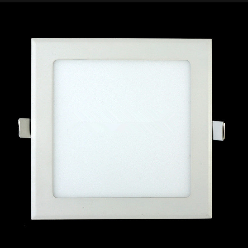 Round/Square Ultra thin design led indoor light 3W/4W/6W/9W/12W/15W/25W Dimmable led downlight Recessed LED Panel light 110/220V