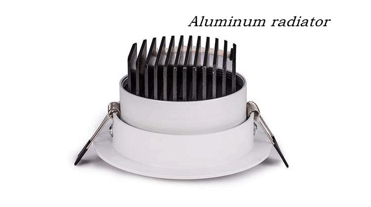 Dimmable Led downlight light COB Ceiling Spot Light 3w 5w 7w 9w 12w 15w 85-265V ceiling recessed Lights Indoor Lighting