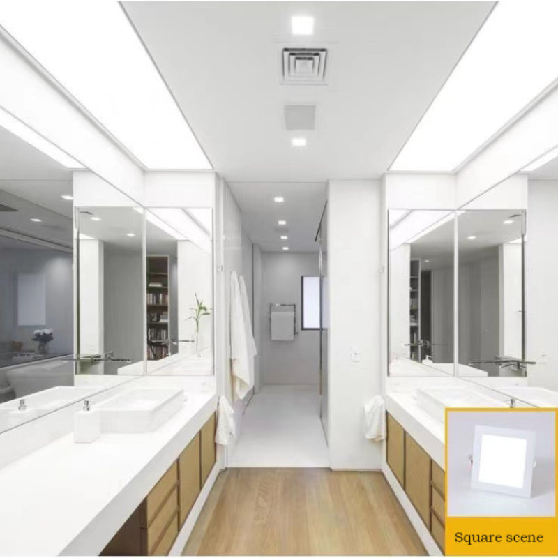 LED Ultra-thin Round Downlight 3W-25W Suitable For Home and Commercial Indoor Lighting Embedded Square Ceiling Spot Light